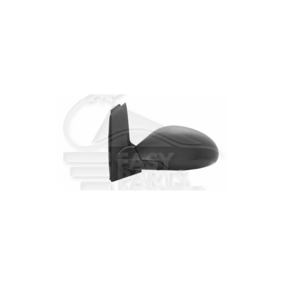 RÉTROVISEUR GAUCHE ÉLECTRIQUE CHAUFFANT NOIR MODÈLE XL pour SEAT ALTEA