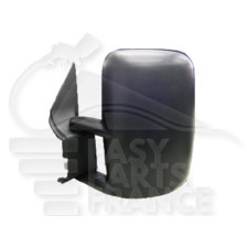 RÉTROVISEUR GAUCHE MANUEL NOIR pour VOLKSWAGEN LT II