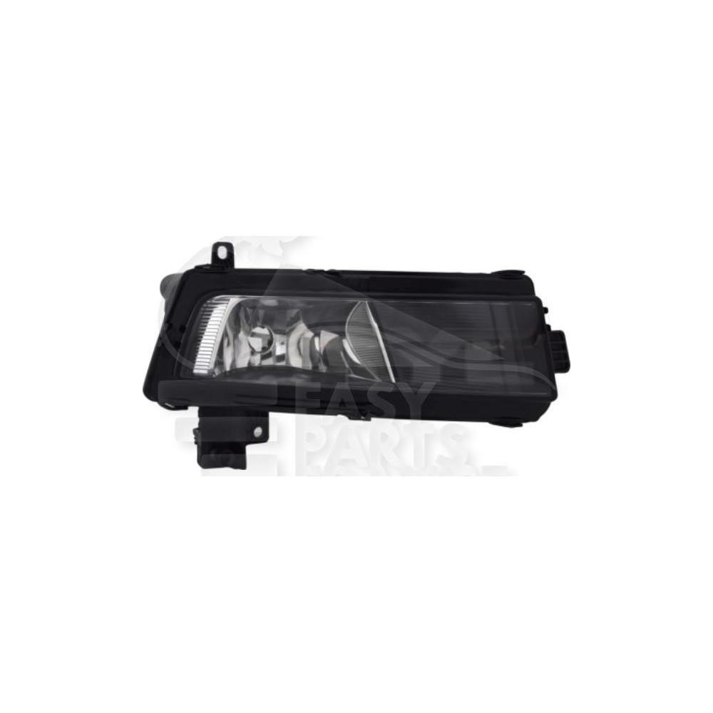 ANTI-BROUILLARD H11 AVANT-DROIT NOIR pour VOLKSWAGEN TOURAN
