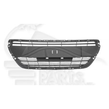 GRILLE DE PARE-CHOC AVANT CENTRALE NOIRE pour PEUGEOT 208
