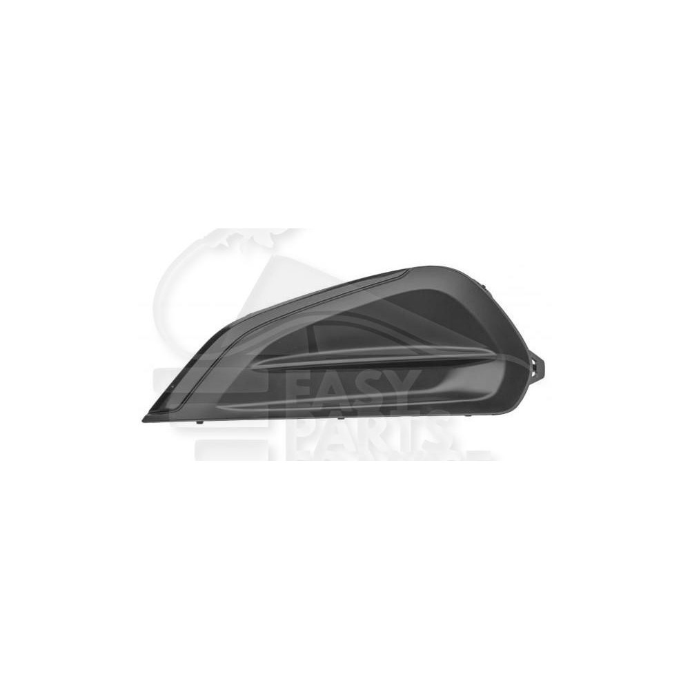 GRILLE DE PARE-CHOC AVANT-GAUCHE NOIRE pour PEUGEOT 208