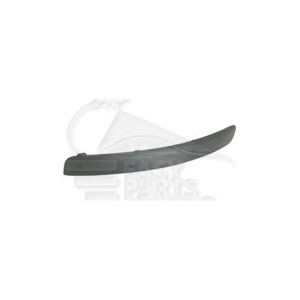 MOULURE DE PARE-CHOC AVANT-GAUCHE A PEINDRE pour TOYOTA YARIS