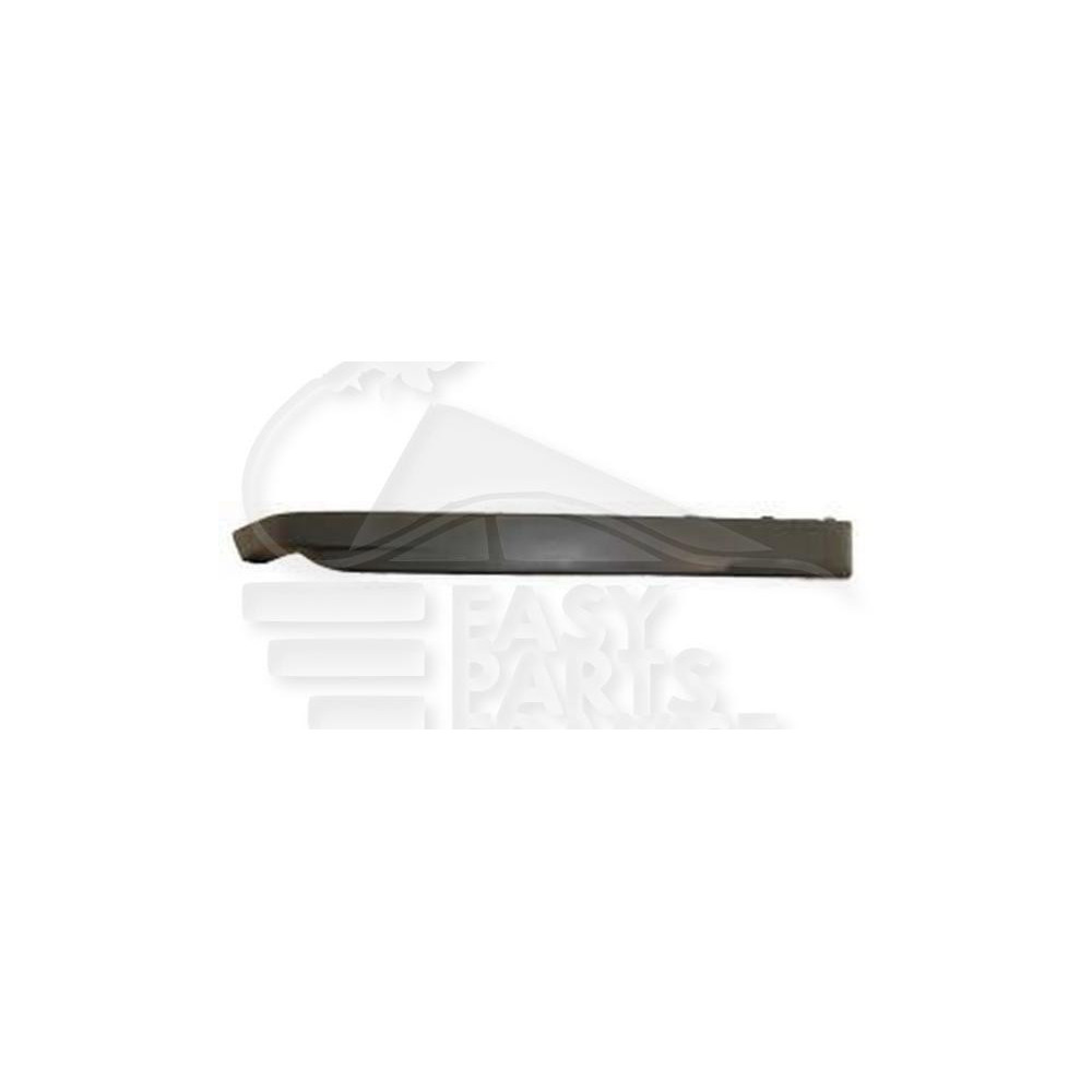 SPOILER AVANT-DROIT NOIR pour VOLKSWAGEN GOLF