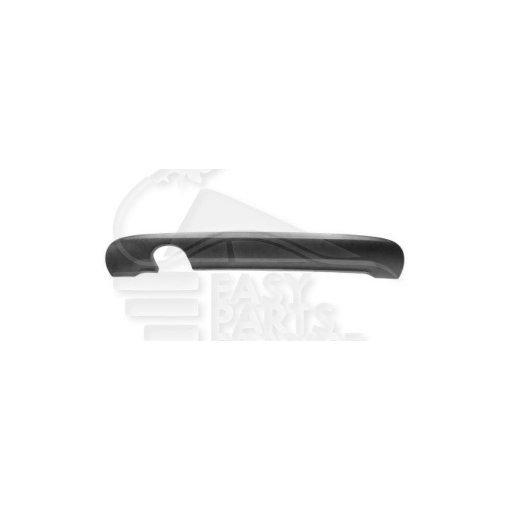 SPOILER DE PARE-CHOC ARRIÈRE NOIR MODÈLE E BICOLOR pour OPEL CORSA
