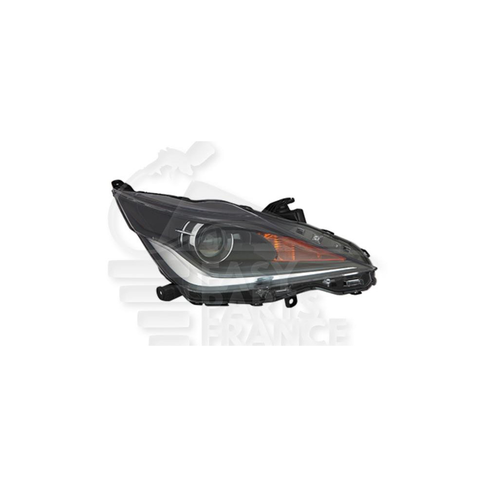 PHARE OPTIQUE DROIT HIR2ELECT AVEC MOTEUR et FEU DE JOUR LED pour TOYOTA AYGO