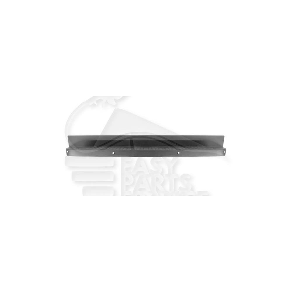 PARE-CHOC ARRIÈRE CENTRAL NOIR AVEC PACKONTROL pour IVECO DAILY