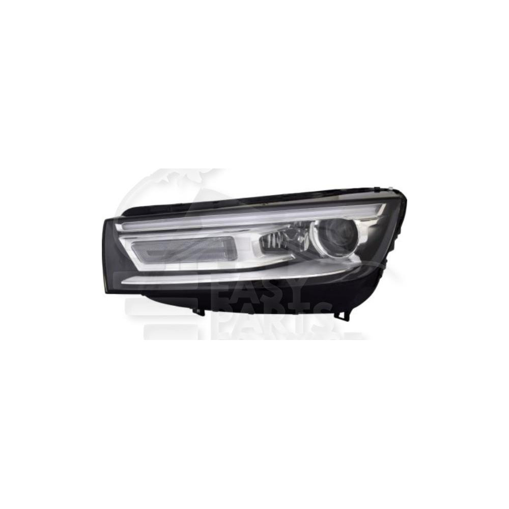 PHARE OPTIQUE GAUCHE D5S+LED ÉLECTRIQUE AVEC MOTEUR SANS MODULE LED pour AUDI Q5