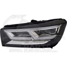 PHARE OPTIQUE GAUCHE FULL LED ÉLECTRIQUE AVEC MOTEUR SANS MODULE LED pour AUDI Q5