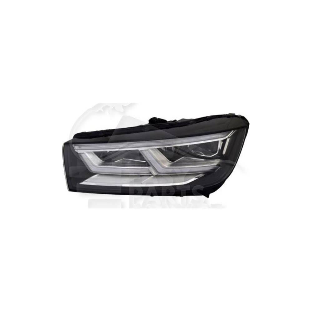 PHARE OPTIQUE GAUCHE FULL LED ÉLECTRIQUE AVEC MOTEUR SANS MODULE LED pour AUDI Q5