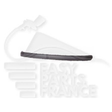 MOULURE DE PARE-CHOC ARRIÈRE NOIRE pour CITROEN C3