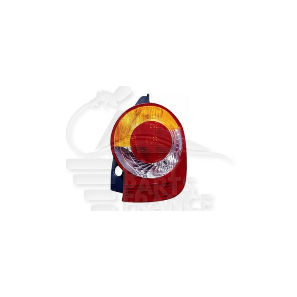 FEU ARRIÈRE-DROIT OR/BLANC pour RENAULT MODUS