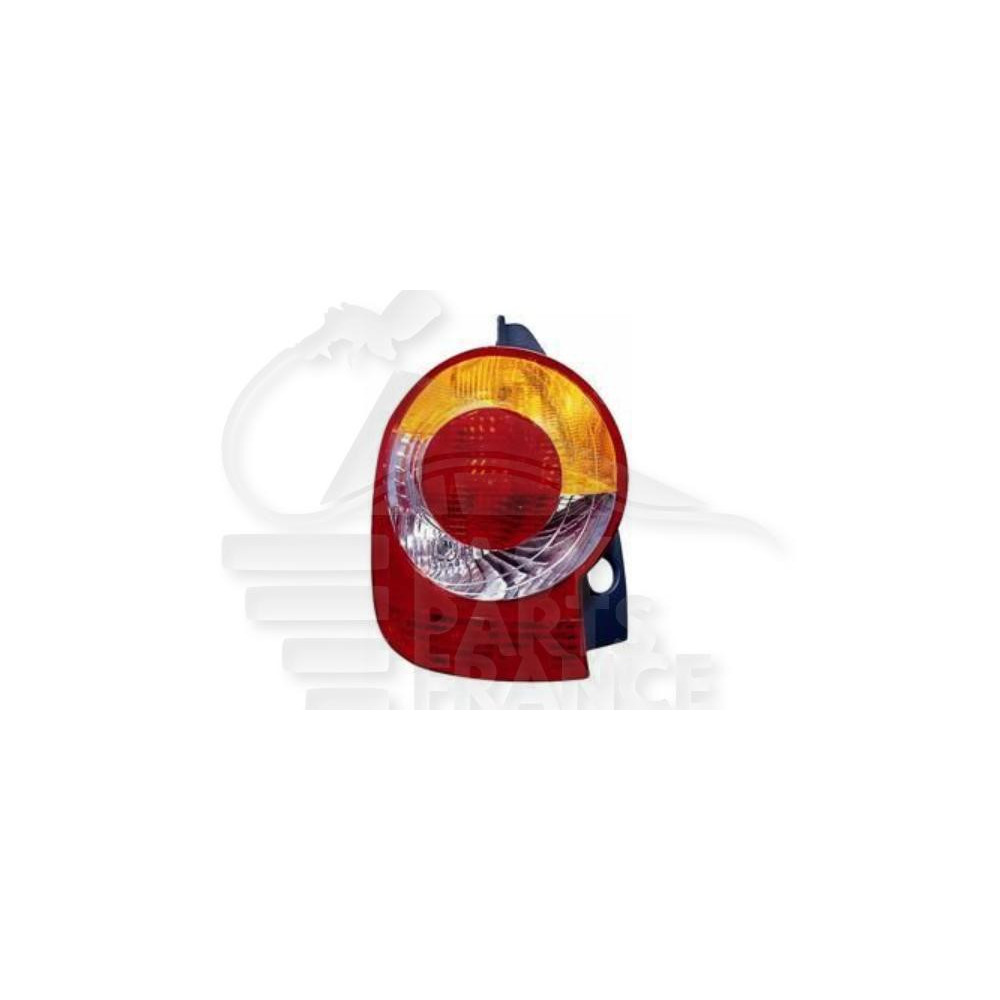 FEU ARRIÈRE-GAUCHE OR/BLANC pour RENAULT MODUS