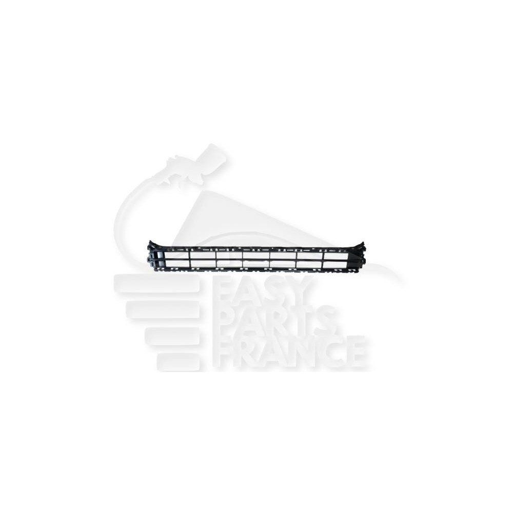 GRILLE CENTRALE DE PARE-CHOC AVANT NOIRE pour VOLKSWAGEN ARTEON