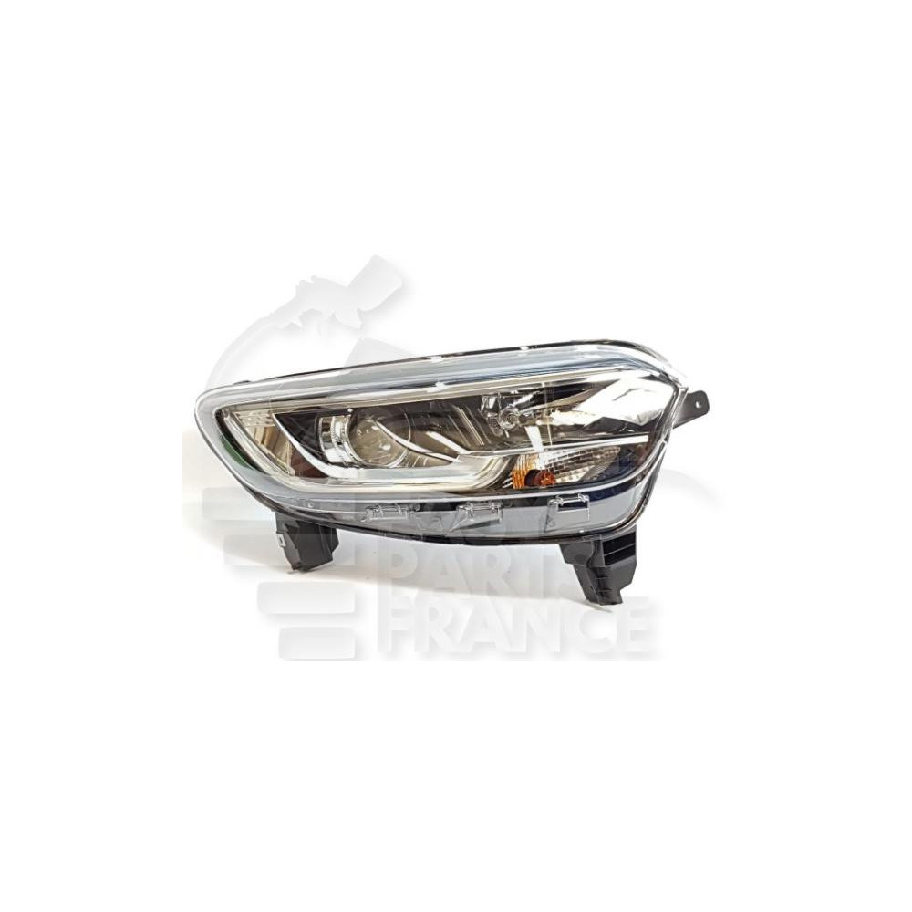PHARE OPTIQUE DROIT H7+H7 ÉLECTRIQUE AVEC MOTEUR et FEU DE JOUR LED pour RENAULT KADJAR