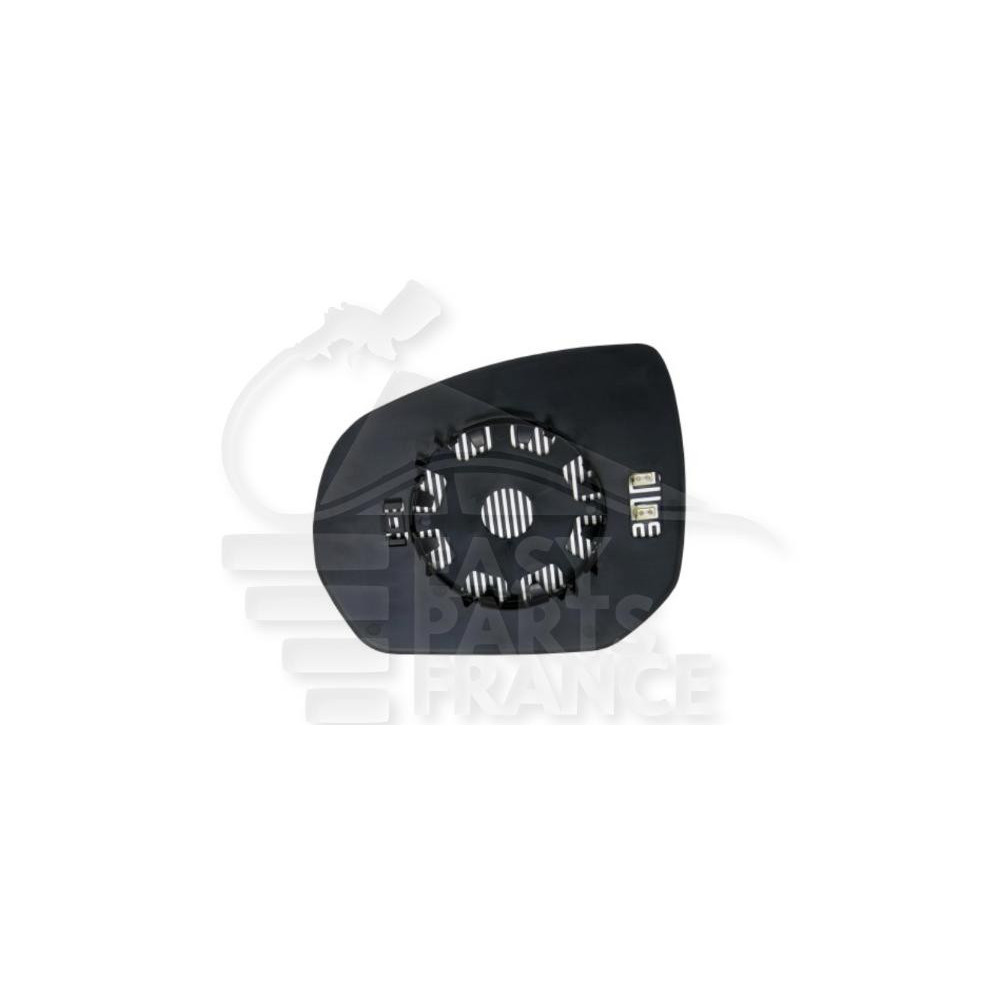 GLACE DE RÉTROVISEUR DROIT CHAUFFANT pour CITROEN C3