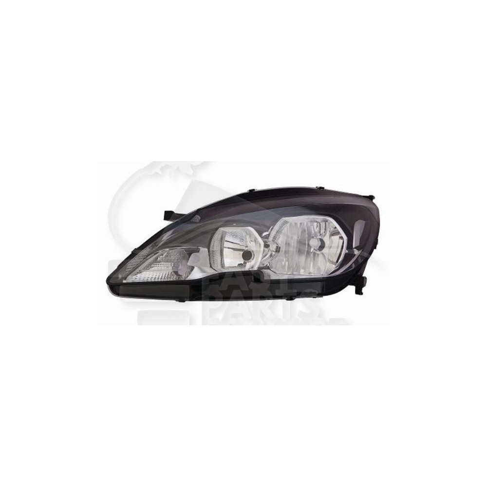 PHARE OPTIQUE GAUCHE H7+HB3 ÉLECTRIQUE AVEC MOTEUR pour PEUGEOT 308