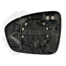 GLACE DE RÉTROVISEUR DROIT CHAUFFANT DÉTECT. ANGLE MORT pour RENAULT CLIO