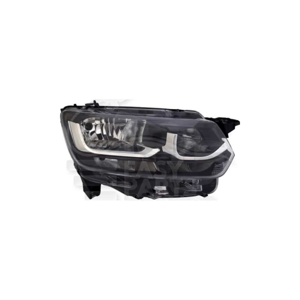 PHARE OPTIQUE DROIT H7+H1 ÉLECTRIQUE AVEC MOTEUR pour TOYOTA PRO ACE