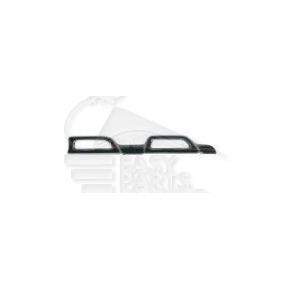 MOULURE INFÉRIEUR AVANT-DROIT DE GRILLE DE CALANDRE CHROMEE pour DACIA DUSTER