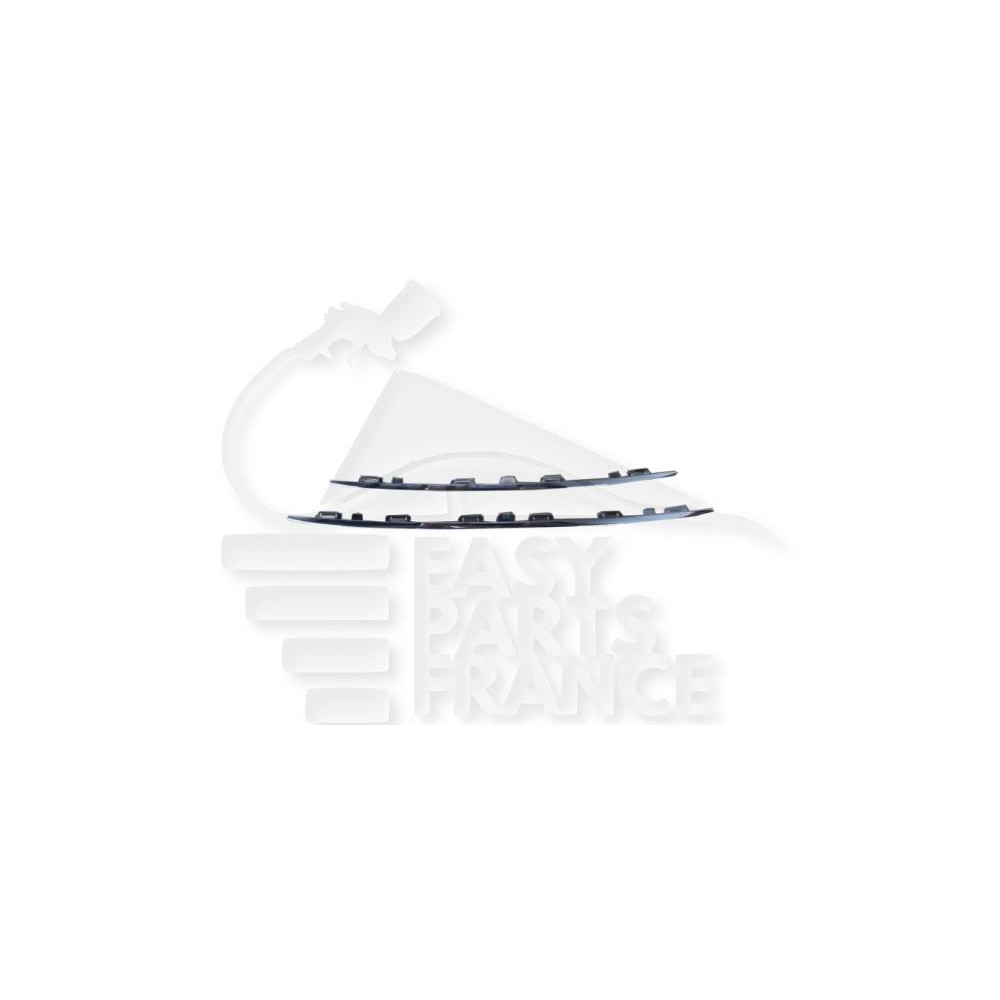 KIT DE MOULURE DE GRILLE DE CALANDRE CHROME MODÈLE . ALLURE pour PEUGEOT 308