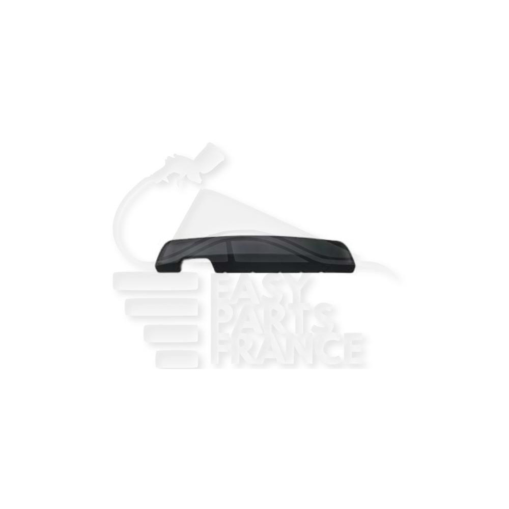 SPOILER DE PARE-CHOC ARRIÈRE NOIR SANS PACKONTROL 5 PORTES pour PEUGEOT 308