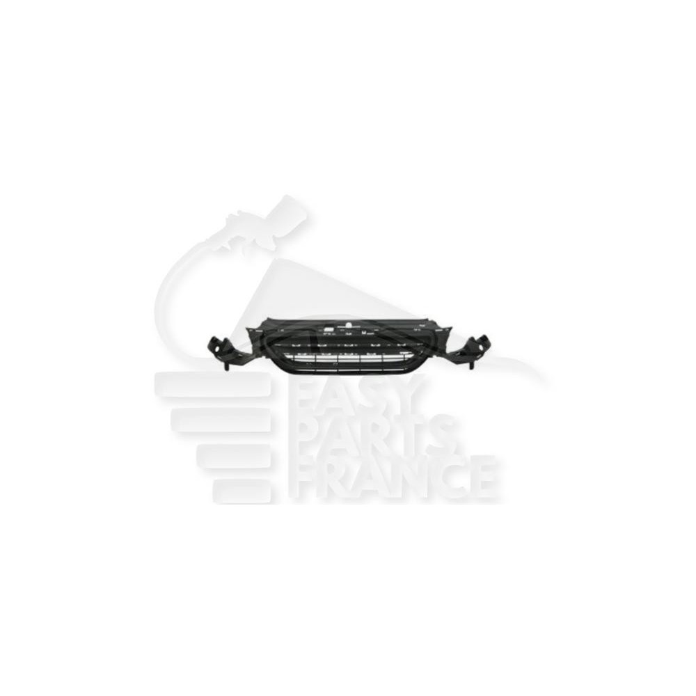 GRILLE DE CALANDRE NOIRE pour PEUGEOT 2008