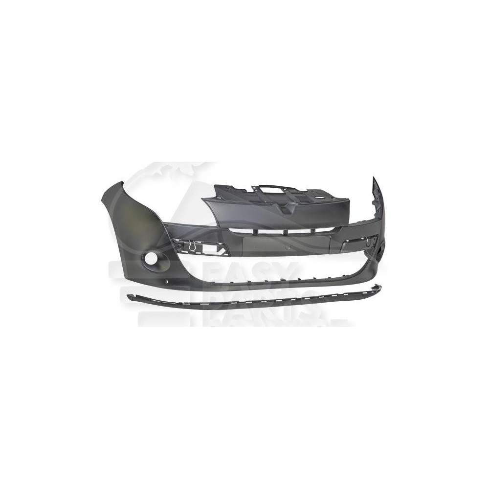 PARE-CHOC AVANT A PEINDRE AVEC PACKONTROL - 5 PORTES pour RENAULT MEGANE