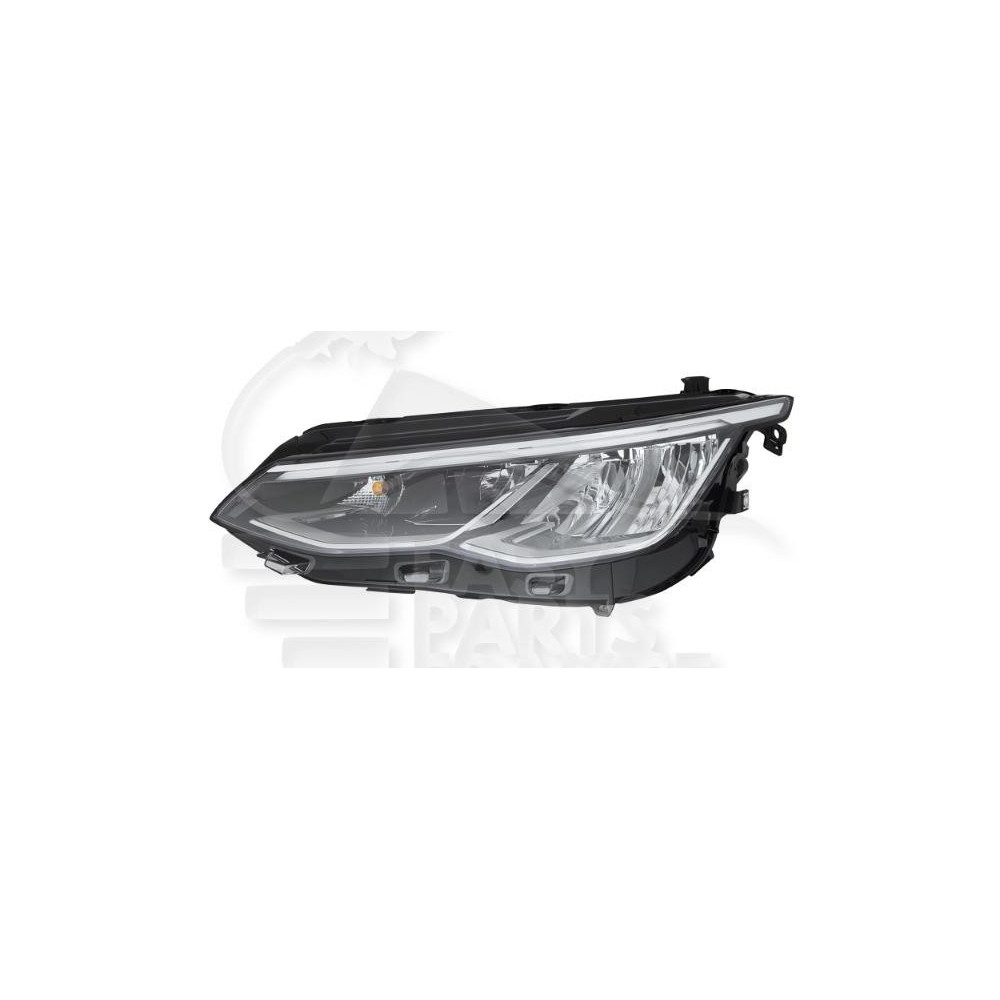 PHARE OPTIQUE GAUCHE LED AVEC MOTEUR et FEU DE JOUR pour VOLKSWAGEN GOLF