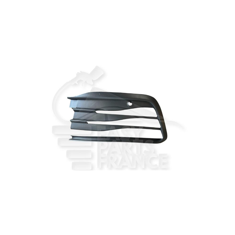 GRILLE DE PARE-CHOC AVANT-GAUCHE NOIRE et TROU CAPTEUR pour VOLKSWAGEN GOLF