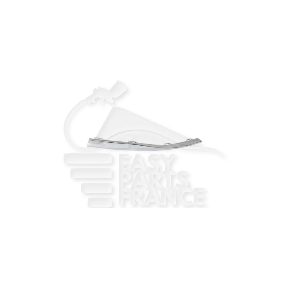 MOULURE DE PARE-CHOC AVANT-GAUCHE CHROMEE pour VOLKSWAGEN GOLF