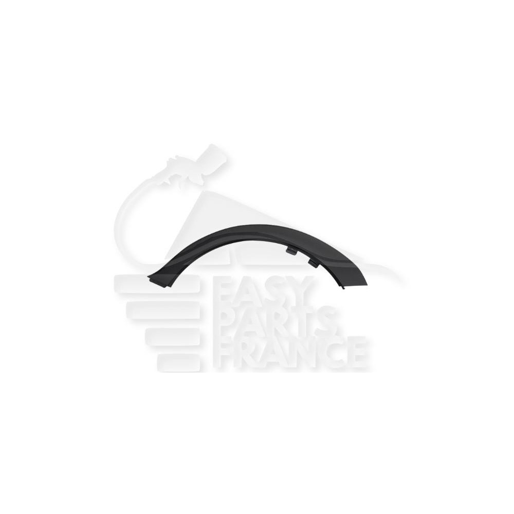 ELARGISSEUR AILE ARRIÈRE-GAUCHE NOIR pour SUBARU XV