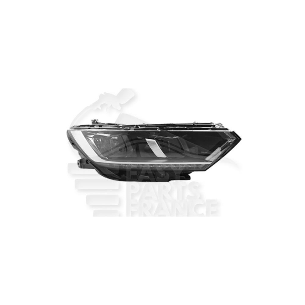 PHARE OPTIQUE DROIT LED ÉLECTRIQUE AVEC MOTEUR pour VOLKSWAGEN PASSAT