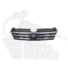 GRILLE DE CALANDRE NOIRE A/MOULURES CHROMEES 
