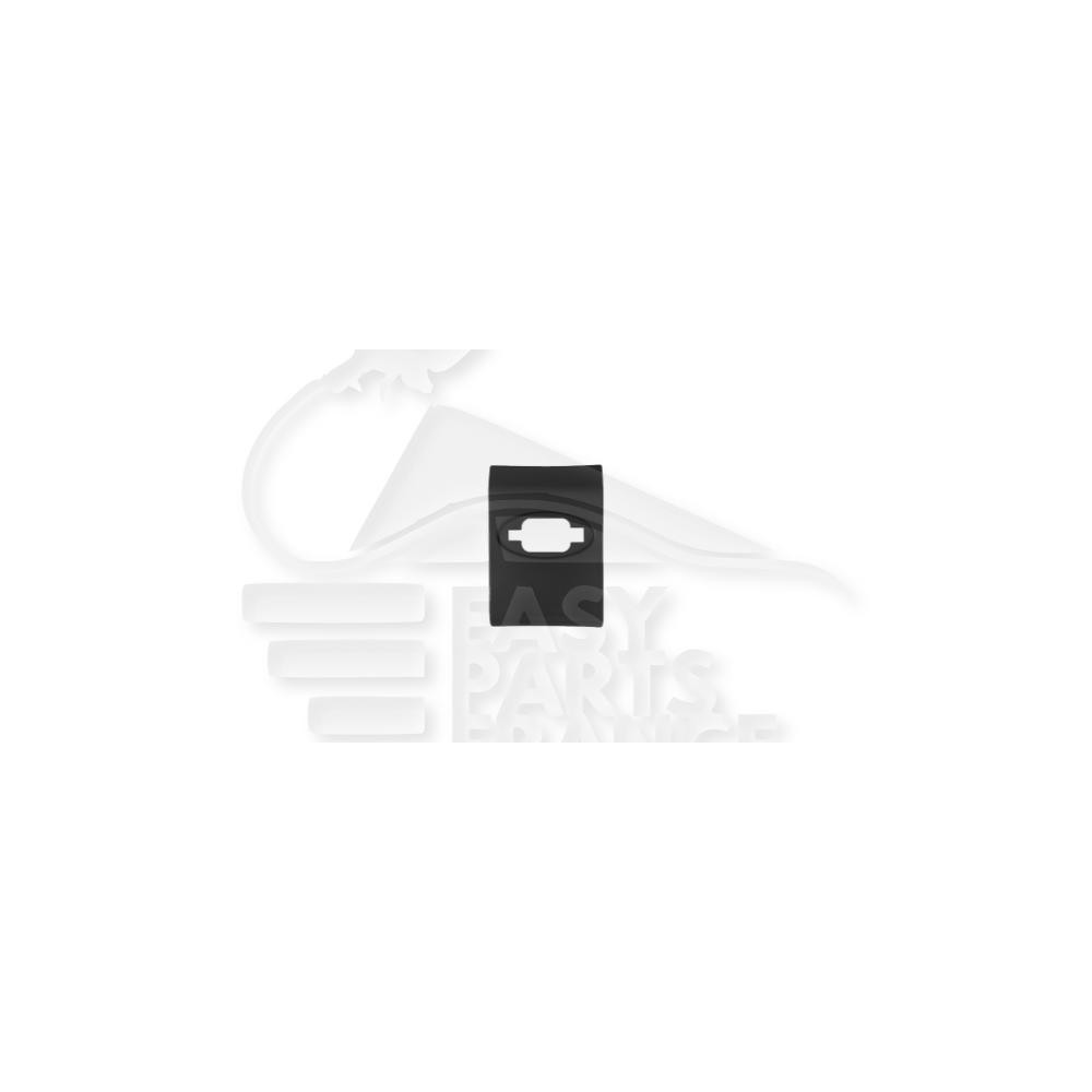 MOULURE NOIRE MONTANT PTE AVANT-GAUCHE AVEC TROU FEU DE POSITION pour RENAULT MASTER