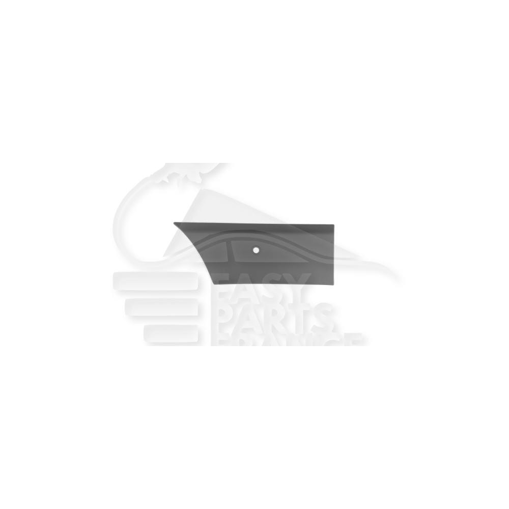 MOULURE NOIRE AILE ARRIÈRE-DROIT - AVANT AVEC EMPLACEMENT CAPTEUR ANGLE MORT - MOYEN pour RENAULT MASTER