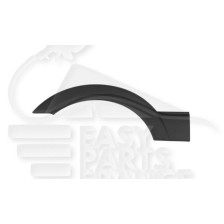 ELARGISSEUR AILE ARRIÈRE-GAUCHE NOIRE - MOYEN LONG pour RENAULT MASTER