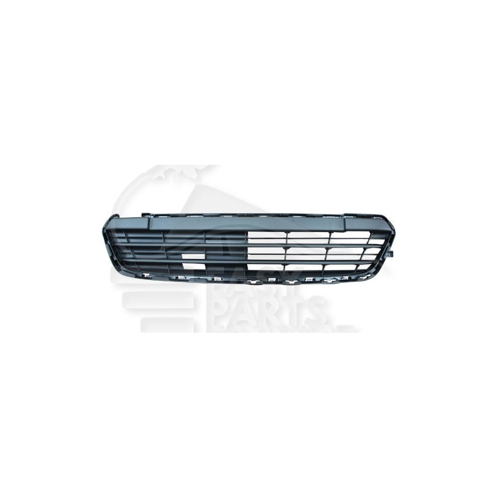 GRILLE DE PARE-CHOC AVANT CENTRALE NOIRE pour PEUGEOT 108
