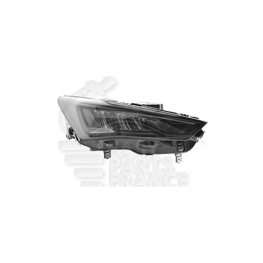 OP DROIT LED ÉLECTRIQUE AVEC MOTEUR SANS UNITÉ DE CONTRÔLE pour SEAT LEON