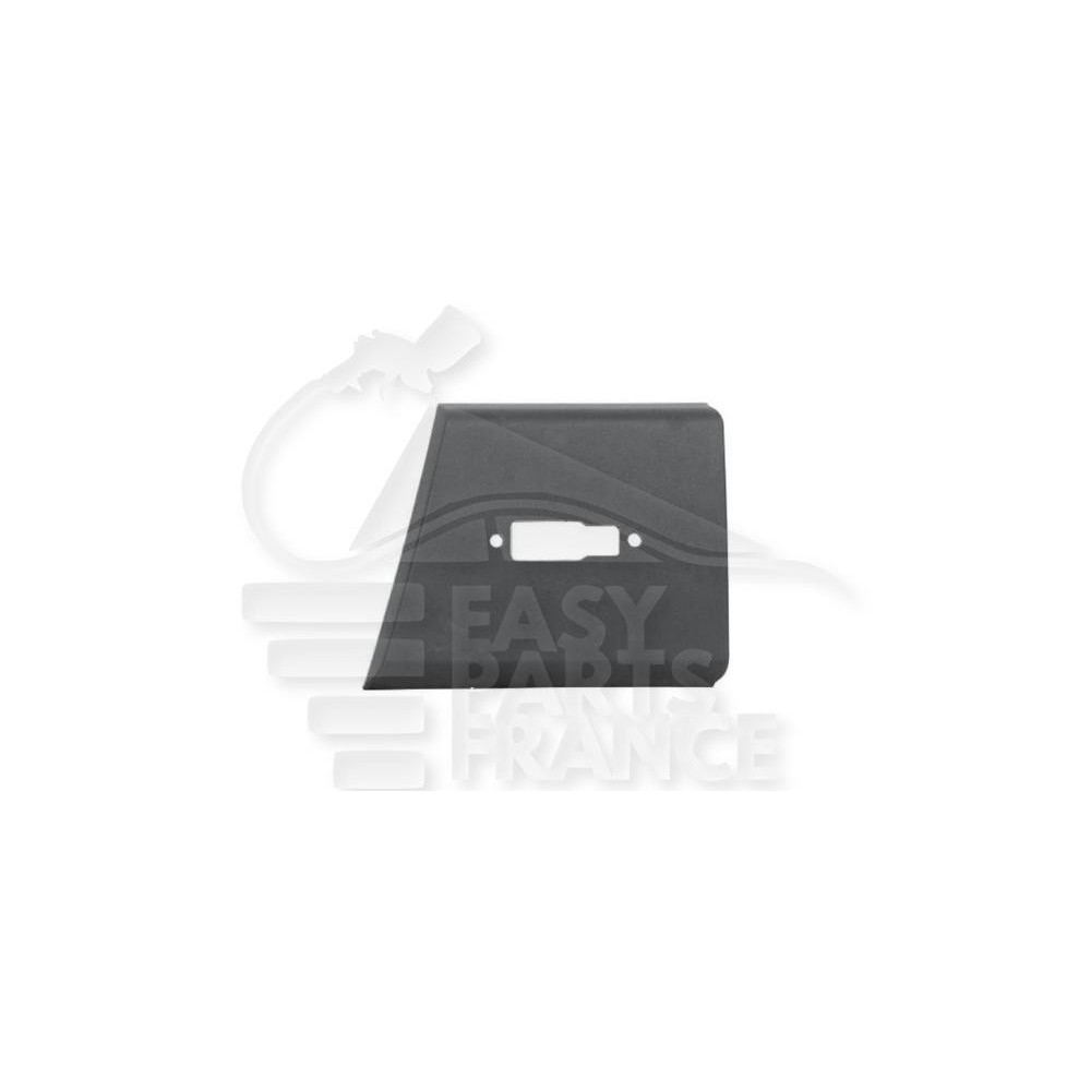 MOULURE MONTANT AVANT-DROIT AVEC TROU FEU DE POSITION - LONG NOIRE pour CITROEN JUMPER