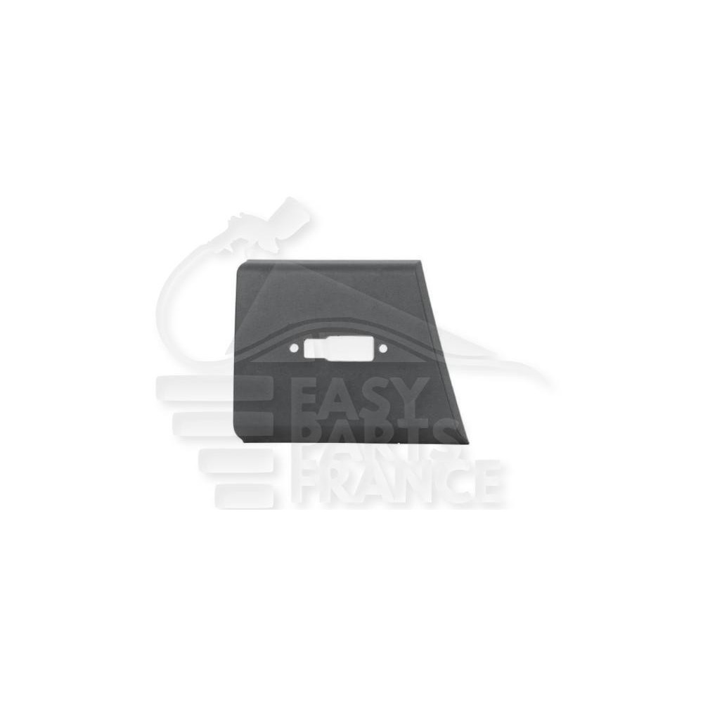 MOULURE MONTANT AVANT-GAUCHE AVEC TROU FEU DE POSITION - LONG NOIRE pour CITROEN JUMPER