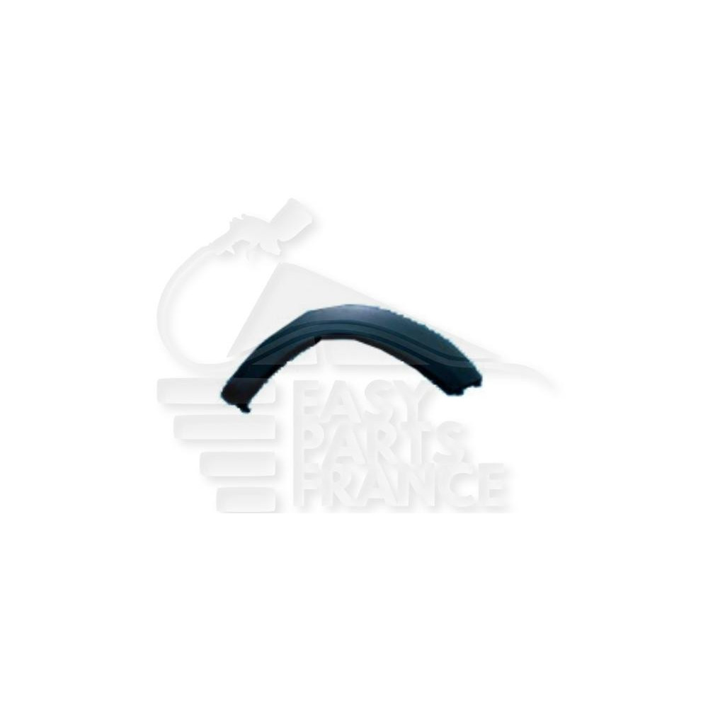EXTENSION AILE ARRIÈRE-DROIT NOIRE pour PEUGEOT BOXER