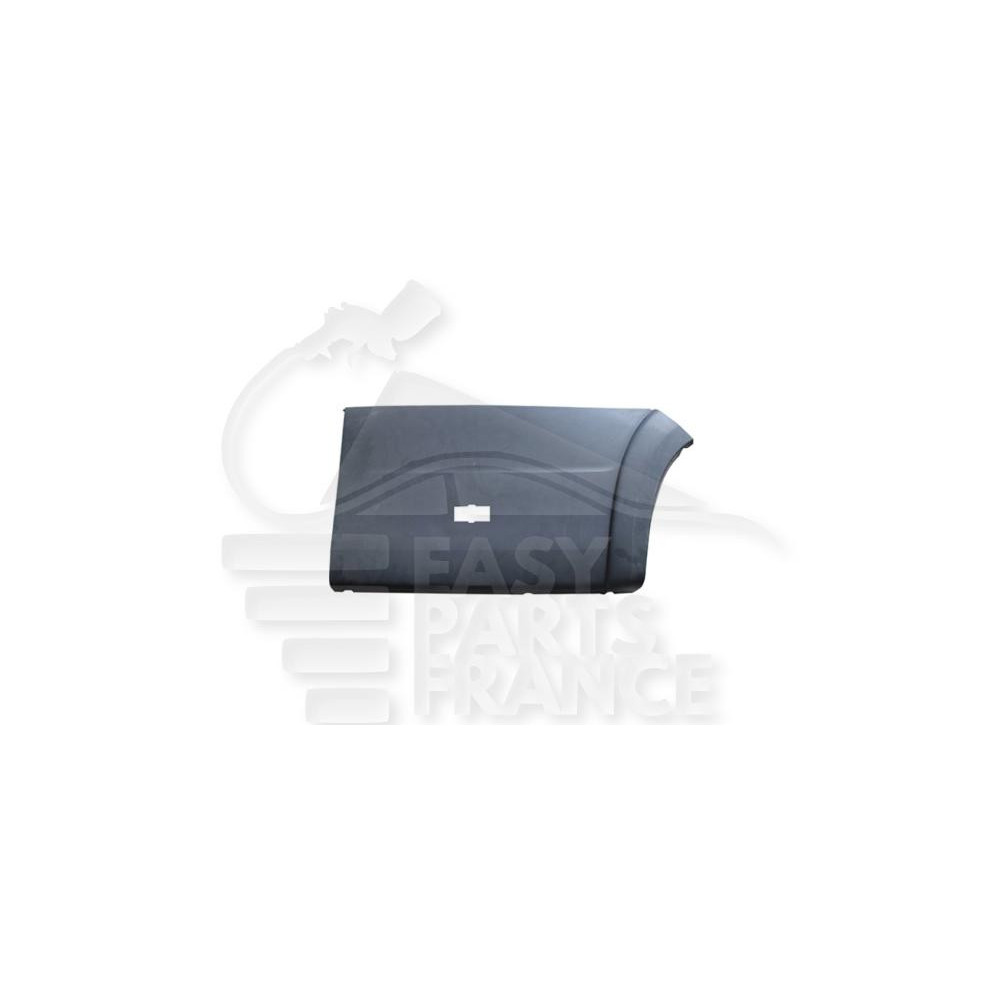 MOULURE LATÉRAL AILE ARRIÈRE-DROIT AVEC TROU FEU DE POSITION NOIRE pour PEUGEOT BOXER