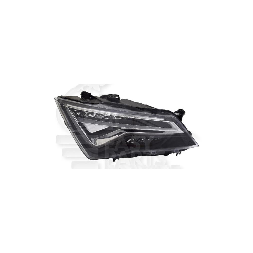 PHARE OPTIQUE GAUCHE LED ÉLECTRIQUE AVEC MOTEUR SANS UNITÉ DE CONTRÔLE et MODULE LED pour SEAT ATECA