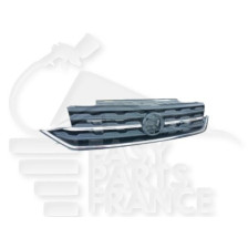GRILLE DE CALANDRE NOIRE A/MOULURES CHROMEES 