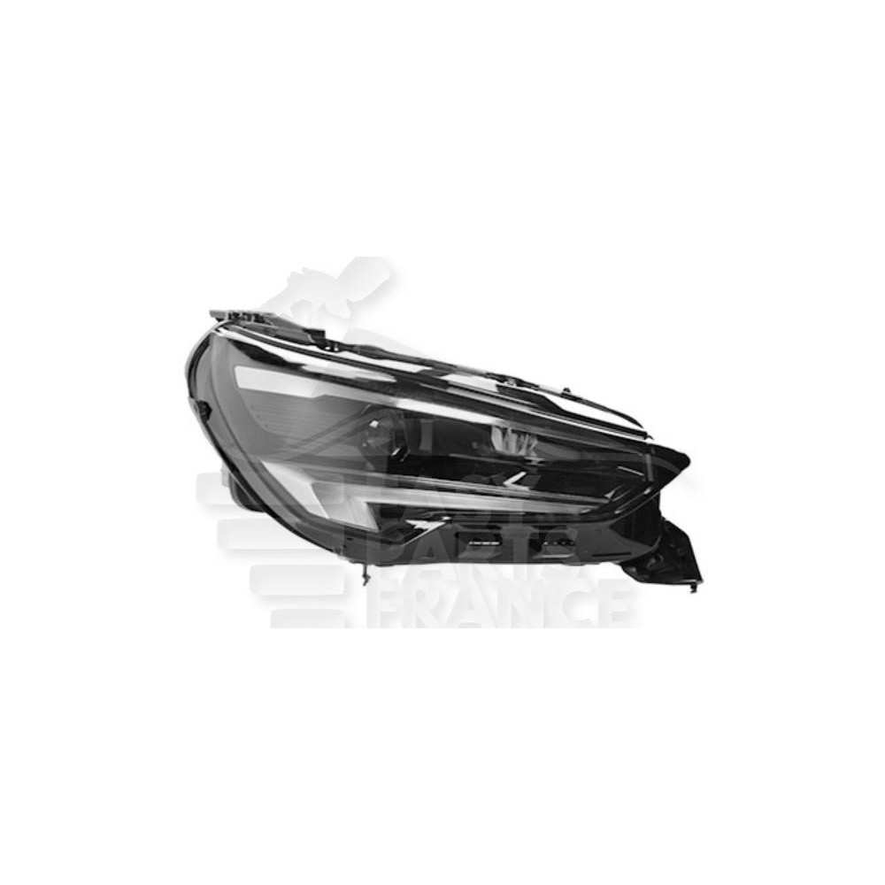 PHARE OPTIQUE DROIT LED ÉLECTRIQUE AVEC MOTEUR et FEU DE JOUR LED pour OPEL CORSA