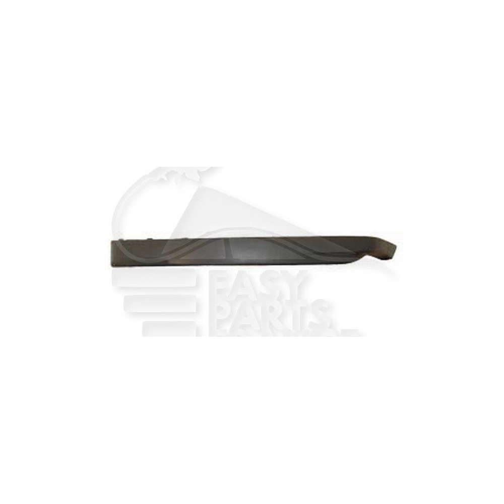 SPOILER AVANT-GAUCHE NOIR pour VOLKSWAGEN GOLF
