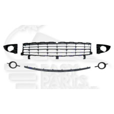 KIT DE GRILLE NOIRE et MOULURE pour RENAULT GRAND SCENIC