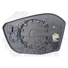 GLACE DE RÉTROVISEUR DROIT CHAUFFANT et DÉTECT. ANGLE MORT pour OPEL ASTRA