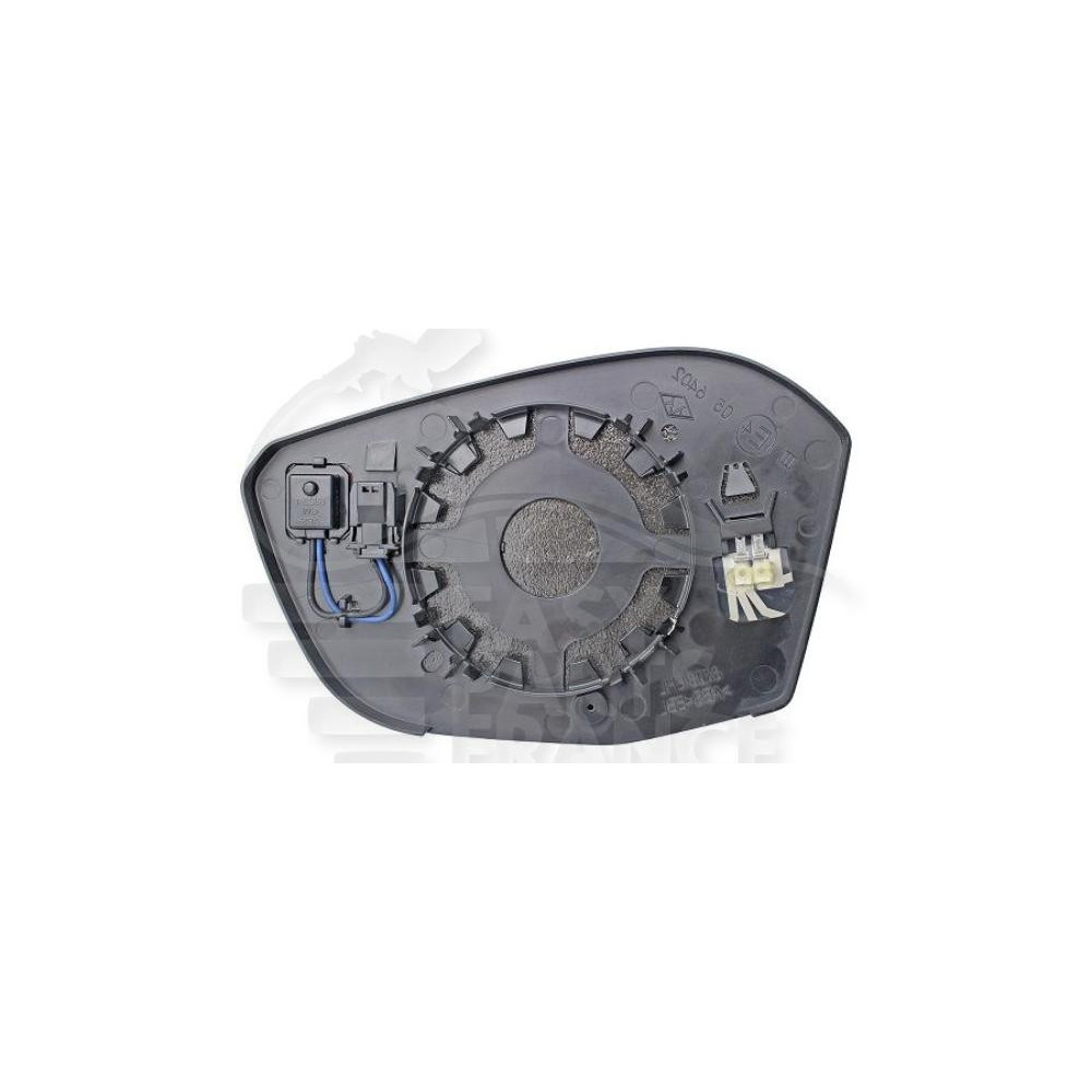 GLACE DE RÉTROVISEUR DROIT CHAUFFANT et DÉTECT. ANGLE MORT pour OPEL ASTRA