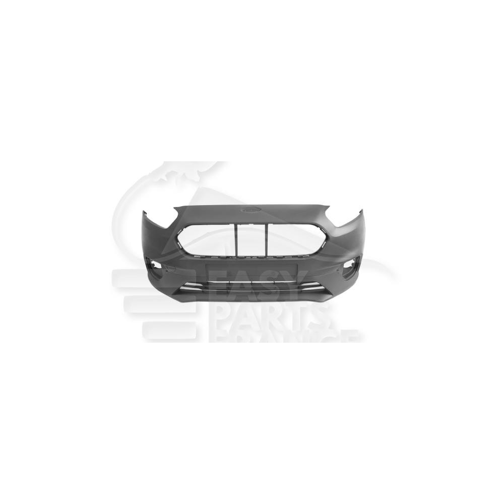 PARE-CHOC AVANT A PEINDRE - 4 MARQUES DE COUPE POUR CAPTEURS et CACHE CROCHET pour FORD TRANSIT COURRIER